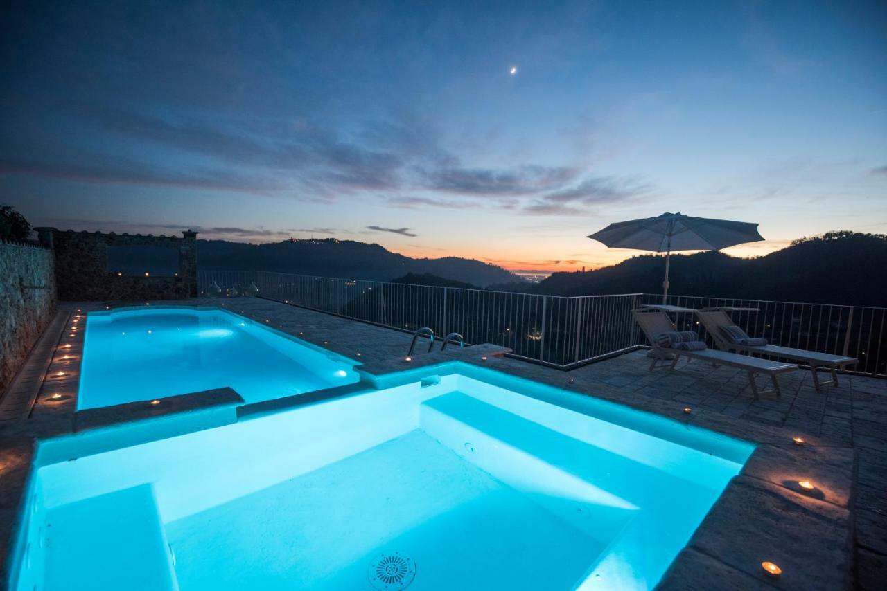 Charming Farmhouse In The Hills, Private Pool, Sea View, Dream Panorama 卡麦奥雷 外观 照片