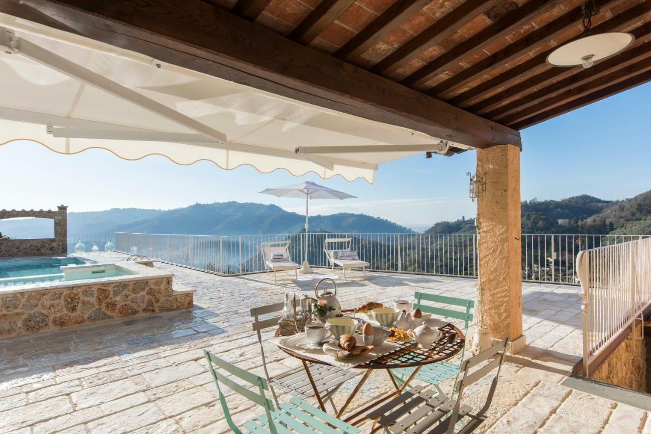 Charming Farmhouse In The Hills, Private Pool, Sea View, Dream Panorama 卡麦奥雷 外观 照片