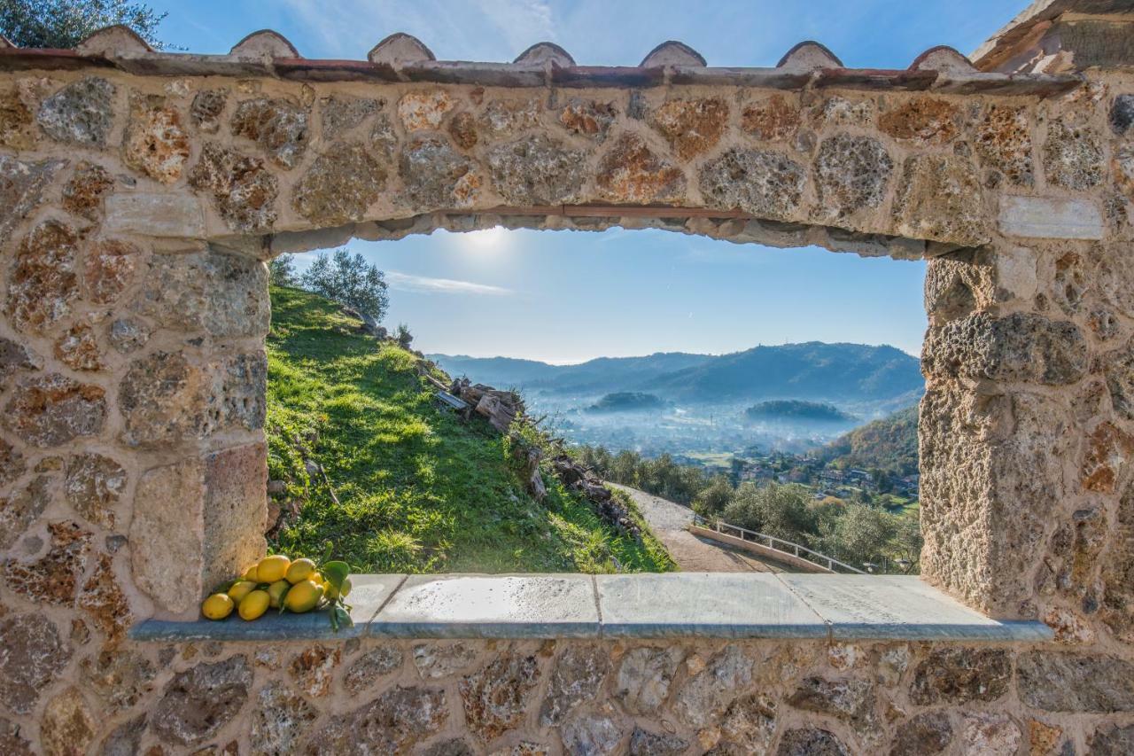 Charming Farmhouse In The Hills, Private Pool, Sea View, Dream Panorama 卡麦奥雷 外观 照片