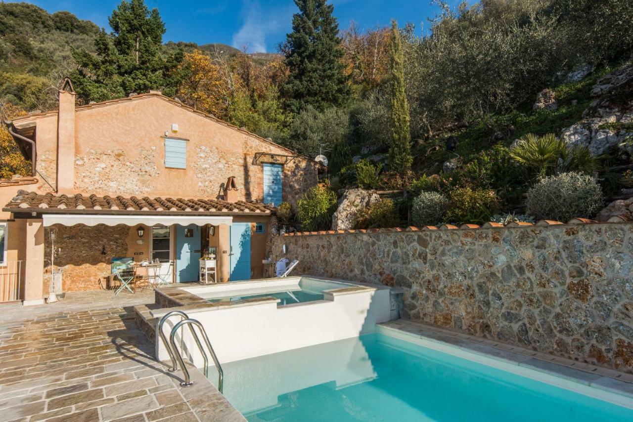 Charming Farmhouse In The Hills, Private Pool, Sea View, Dream Panorama 卡麦奥雷 外观 照片