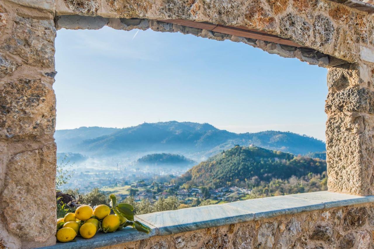 Charming Farmhouse In The Hills, Private Pool, Sea View, Dream Panorama 卡麦奥雷 外观 照片